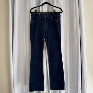 Old Navy Mid Rise Bootcut Jeans Blue Stretch Women’s 8 Regular